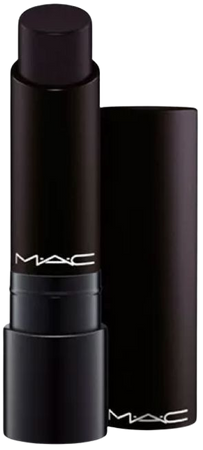 mac black lipstick
