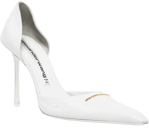 Shop Alexander Wang Viola 105mm pumps with Express Delivery - FARFETCH