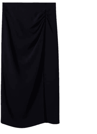 Vent midi skirt - Women | Mango USA