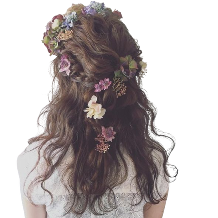 flower hair
