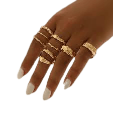 gold rings - Google Search