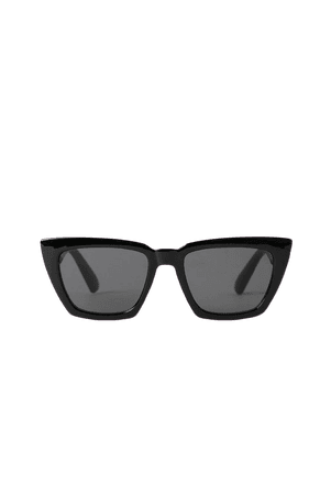 Basic Squared Sunglasses Black | na-kd.com