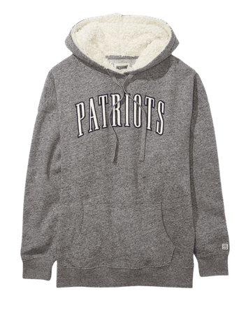 Tailgate Women's New England Patriots Sherpa-Lined Hoodie