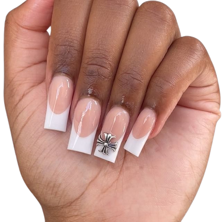 LEICESTER NAILS🧚🏾‍♀️ on Instagram: “Birthday nails🥳 • Set - v cut / smile line + hand painted nail art + nail charms • Click the link in bio to book appointments…”