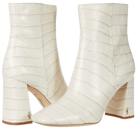 Ivory Ankle Boots