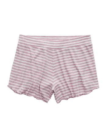 Aerie Real Soft® Ribbed Boxer purple