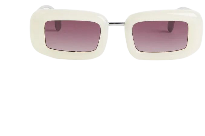 Pearlescent Sunglasses - Cream - Ladies | H&M US