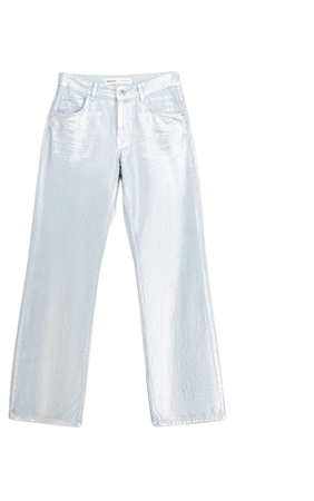 ‘90s coated jeans - Denim - Women | Bershka