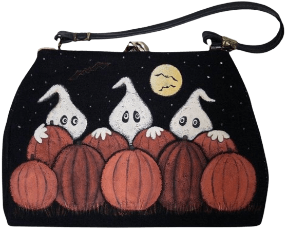 BAG - Vintage Halloween Handbag - Etsy