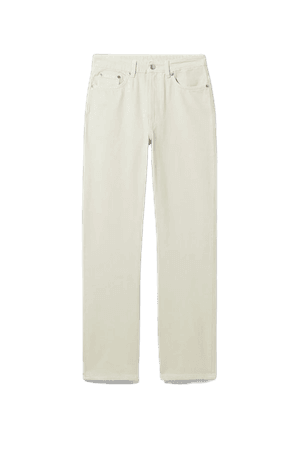 Weekday Voyage Jeans - Off White
