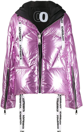 Khrisjoy metallic puffer jacket