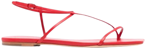 Studio Amelia Cross Front 10 Flat sandals red R21F015SCARLT - Farfetch