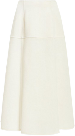 Cashmere Gauze Midi Skirt By Chloé | Moda Operandi