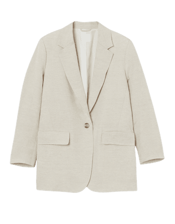 H&M linen blazer