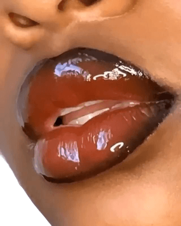 brown lip liner gloss