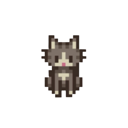 stardew valley cat pixel