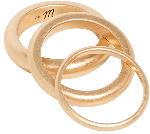 Amazon.com: Madewell Chunky Tube Stacking Rings : Clothing, Shoes & Jewelry