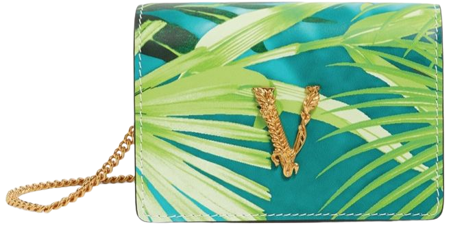 Versace SS20 Jungle Print Sidebag