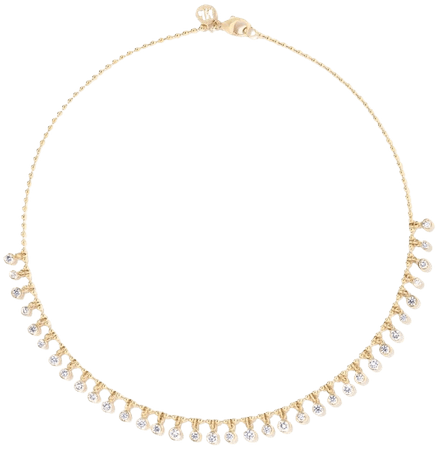 14k Yellow Gold Minerva Choker Necklace By Marlo Laz