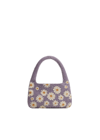Flower bead mini bag - Women | Mango USA