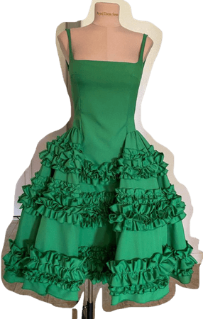 Green Deja Vu Dress