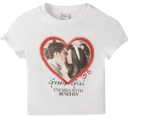 Gossip Girl short sleeve T-shirt - New - Women | Bershka