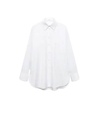 Cotton long shirt - Women | Mango USA