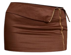 Burgundy Fold Over Waistband Zip Detail Mini Skirt | PrettyLittleThing USA