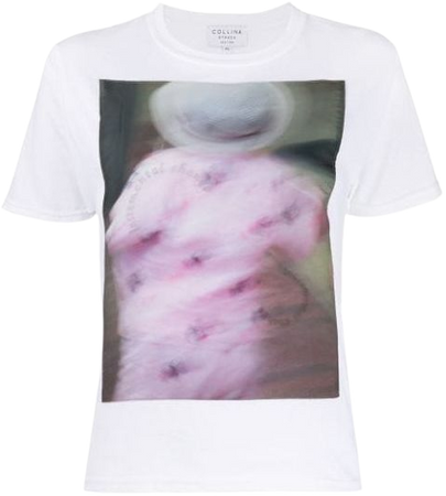 Collina Strada X Charlie Engman XX373 Photo Blur T-Shirt XX373 White | Farfetch