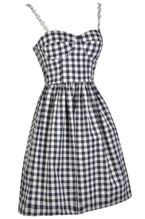 gingham Lolita dress