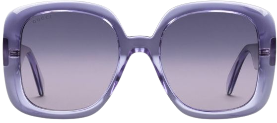 Gucci - Square Sunglasses - Purple - Gucci Eyewear - Avvenice
