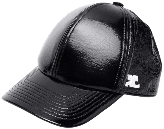 Shop Courrèges logo baseball cap with Express Delivery - FARFETCH