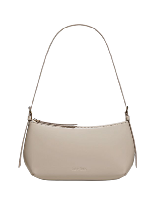 Glossed-Leather Shoulder Bag - Cream - Shoulderbags - & Other Stories US