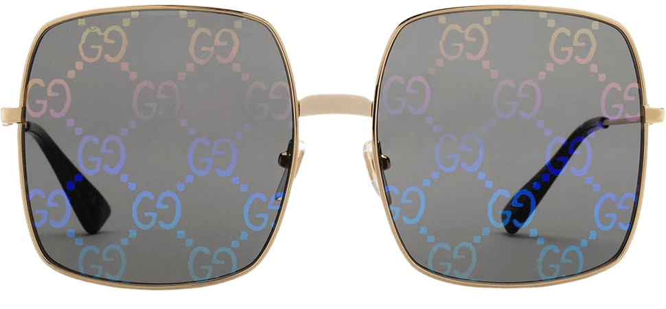 Gucci Eyewear Solglasögon Med Rektangulära Bågar - Farfetch