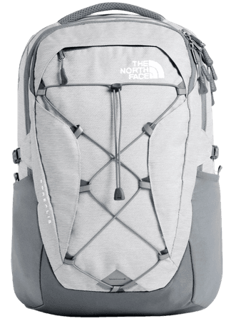 Women's Borealis Backpack | TNF WHITE METALLIC MELANGE/MID GREY