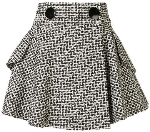 Tweed Flared Skirt
