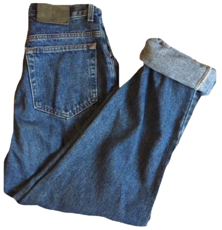 80s styled jeans