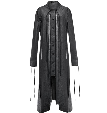 graphite gray coat outerwear
