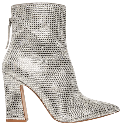 silver Steve Madden Women's Sasa-R Rhinestone Booties & Reviews - Boots - Shoes - Macy's