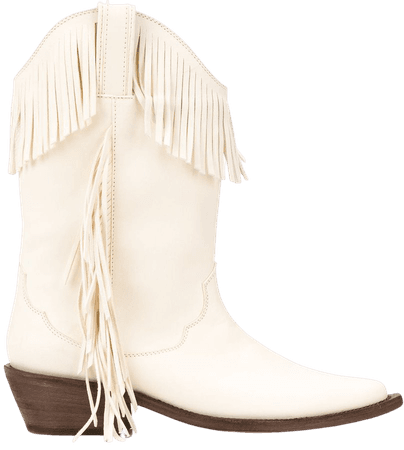 P.A.R.O.S.H. Fringed Cowboy Boots - Farfetch