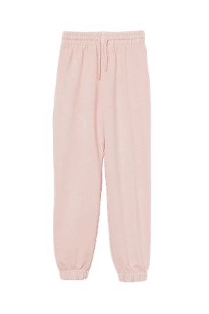 Cotton Joggers - Light pink - Ladies | H&M US