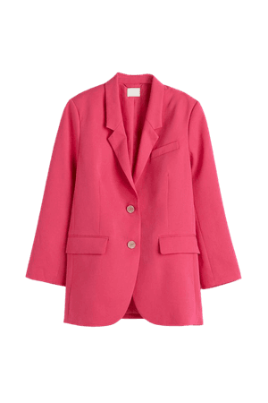 Oversized Blazer - Dark pink - Ladies | H&M US