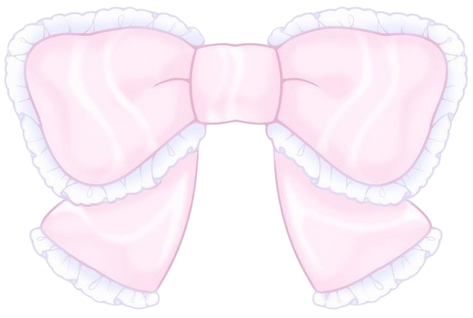Pink bow background deco