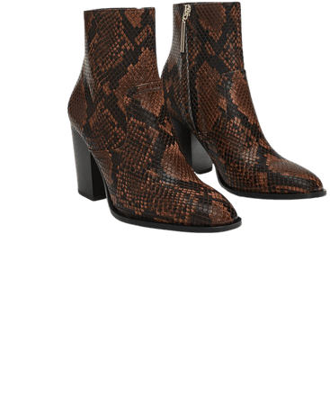 brown snake boots -