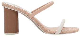 NOLES HEELS IN NATURAL WHITE – Dolce Vita