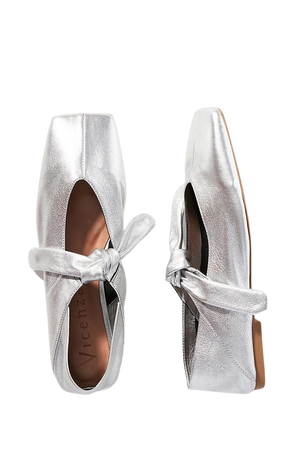Vicenza Bow Mary Jane Flats | Anthropologie