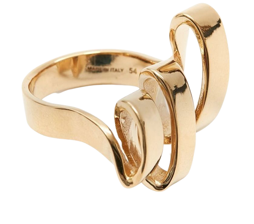 JW Anderson Asymmetric Ribbon Ring - Farfetch