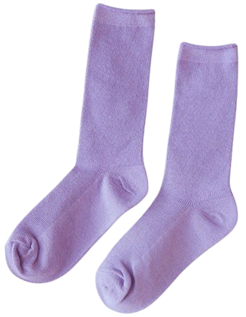Purple pastel socks