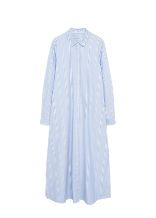 Poplin shirt dress - Women | Mango USA