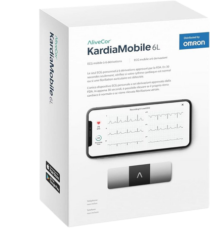 Amazon.com : KardiaMobile 6-Lead Personal EKG Monitor – Six Views of The Heart – Detects AFib and Irregular Arrhythmias – Instant Results in 30 Seconds – Works with Most Smartphones - FSA/HSA Eligible : Sports & Outdoors